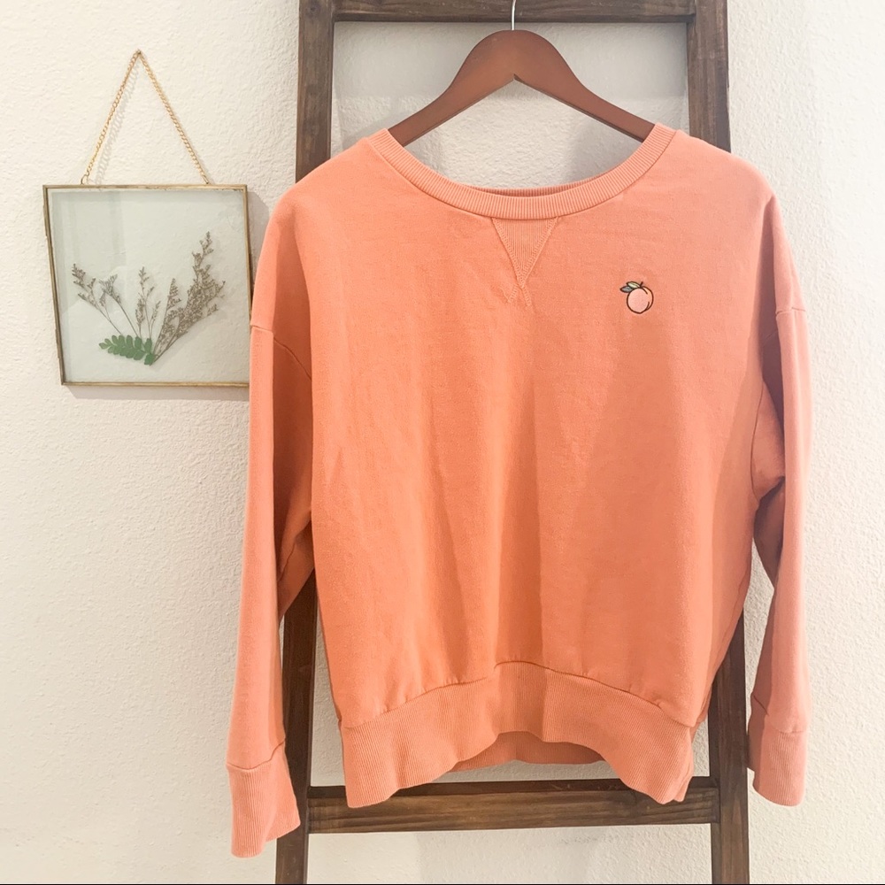 Peachy Crew Neck Sweater S